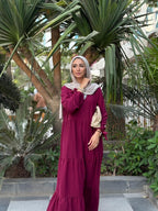 Burgundy Dress